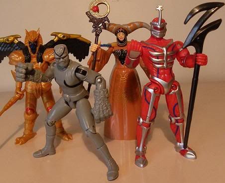 power ranger baddies figures